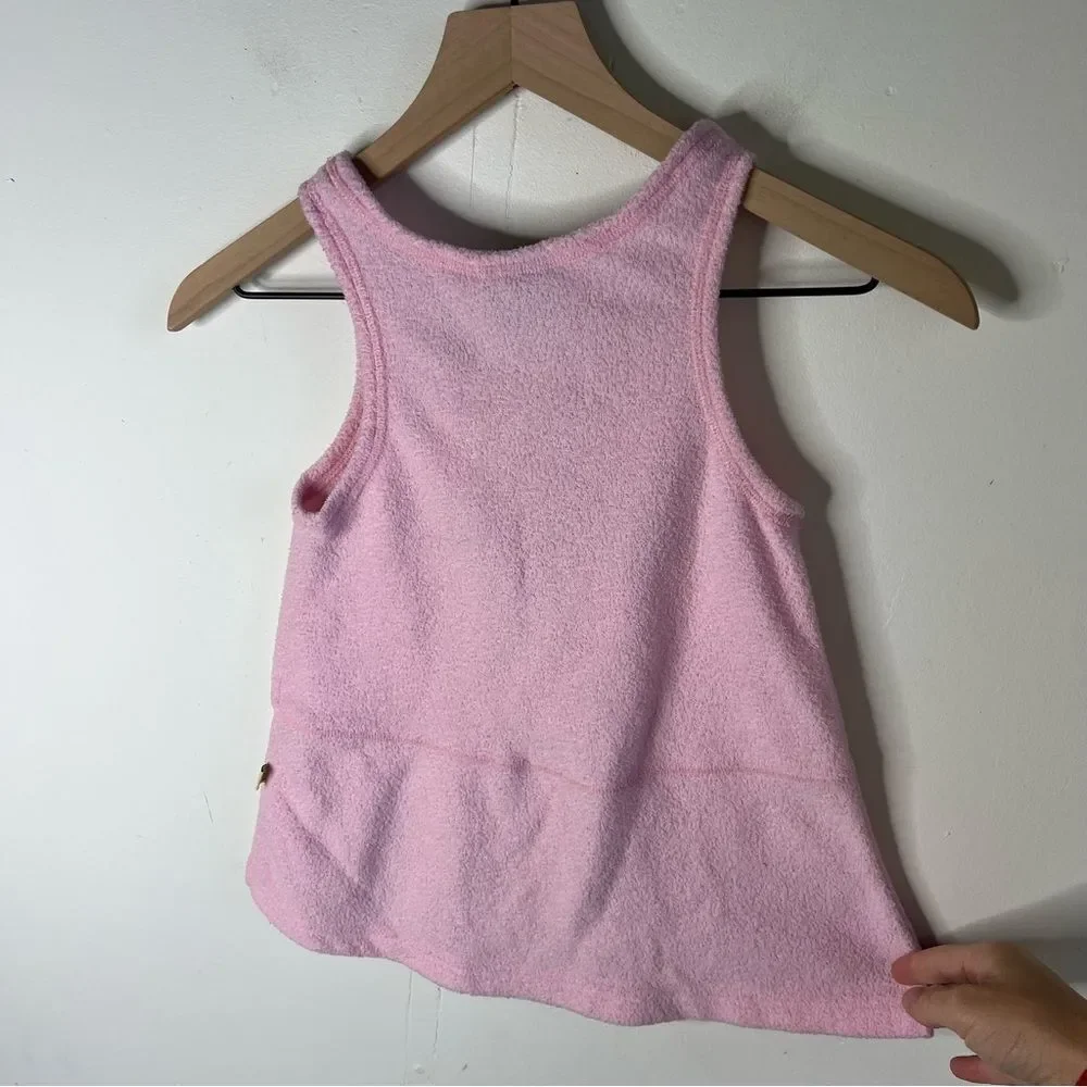 Vintage 1999 Blues Clues Terry Cloth Pink Tank Top Dress size 4T